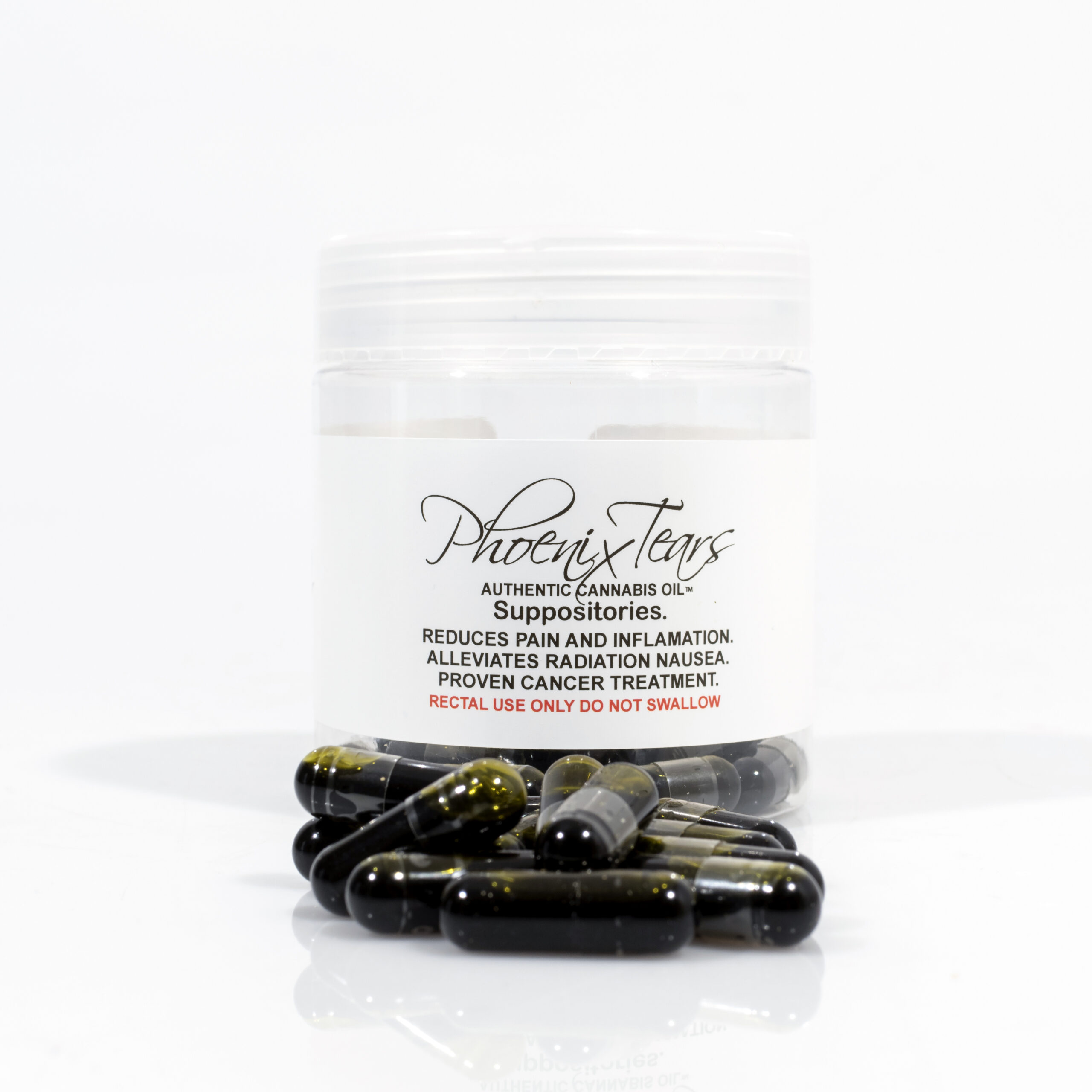 Cannabis Oil Suppositories, Half-Gram, per Capsule