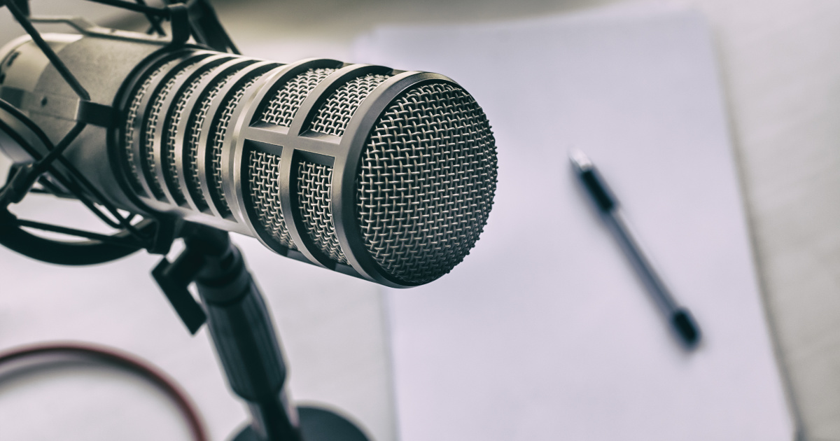 Cannabis Podcast Microphone